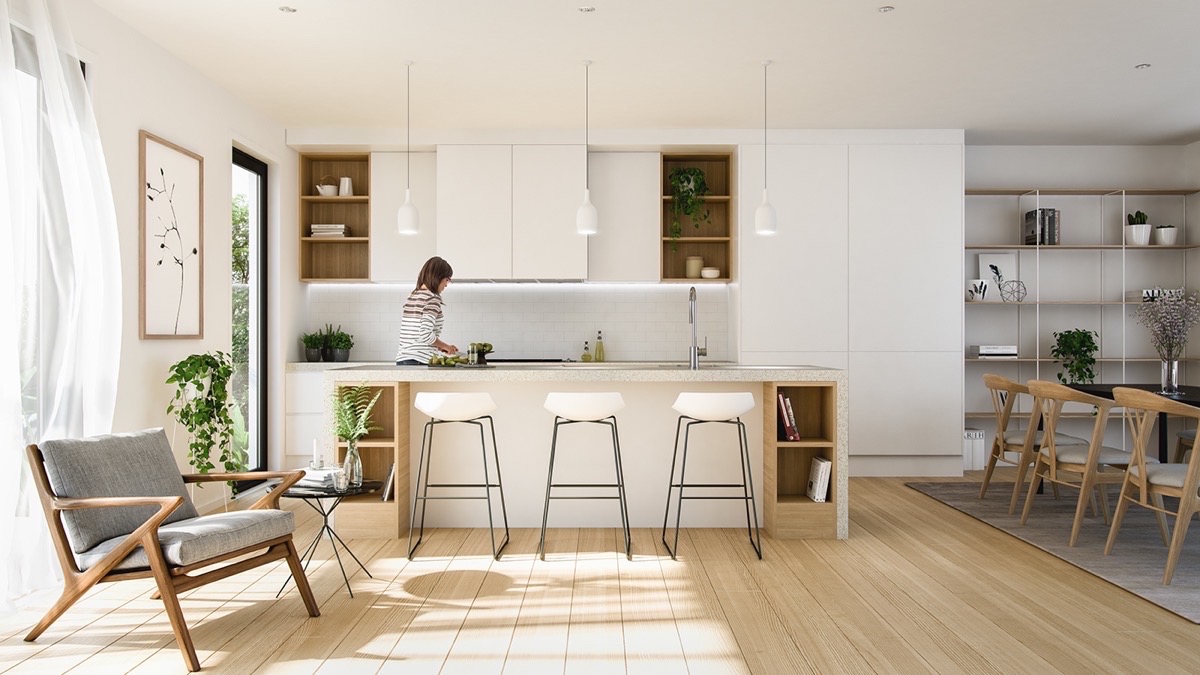 Dapur minimalis yang estetik