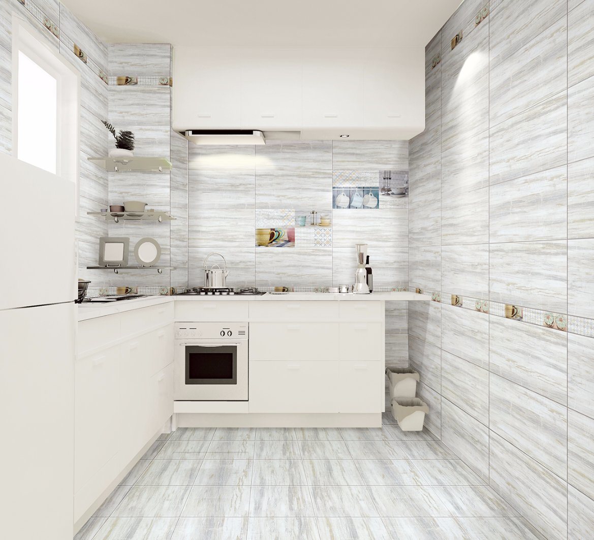 Keramik Lantai Dan Dinding Dapur Warna Putih