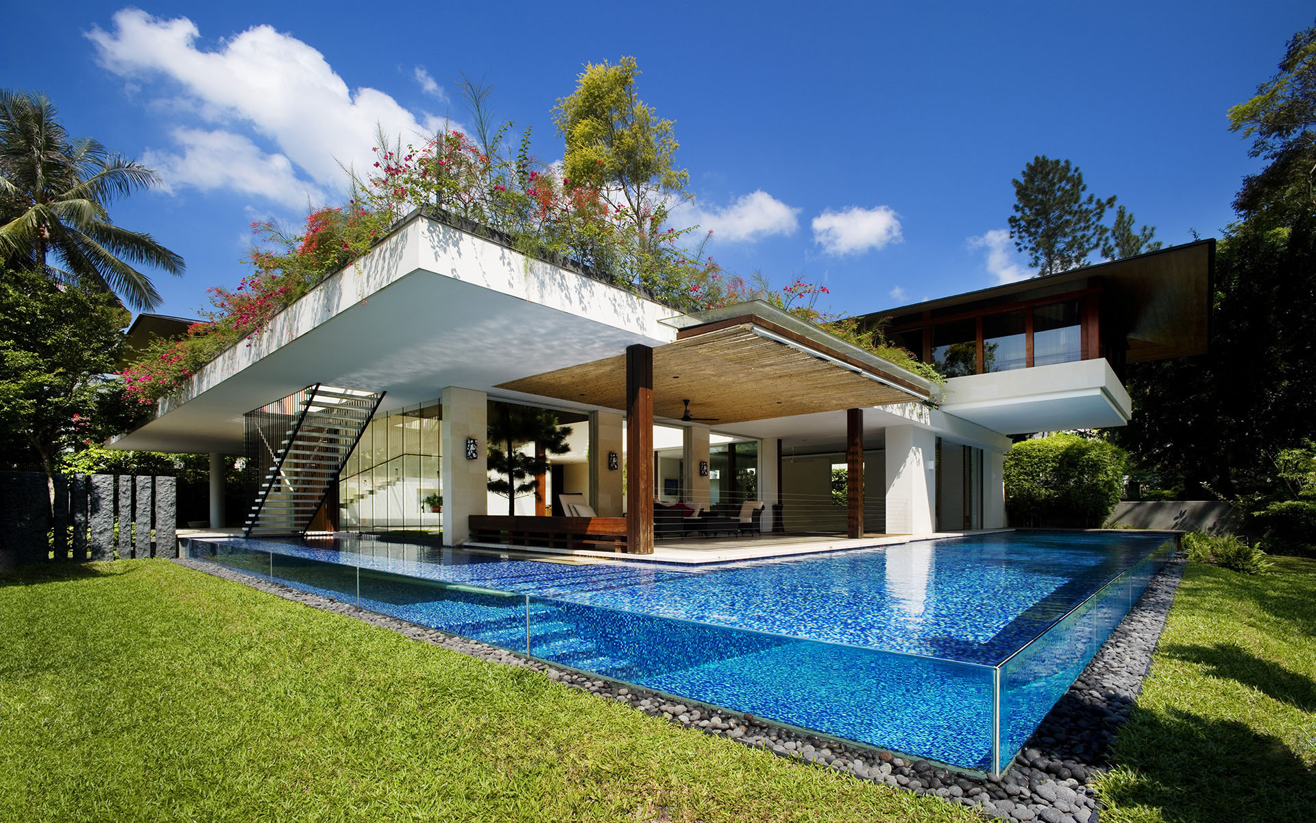 Rumah Tropis Modern