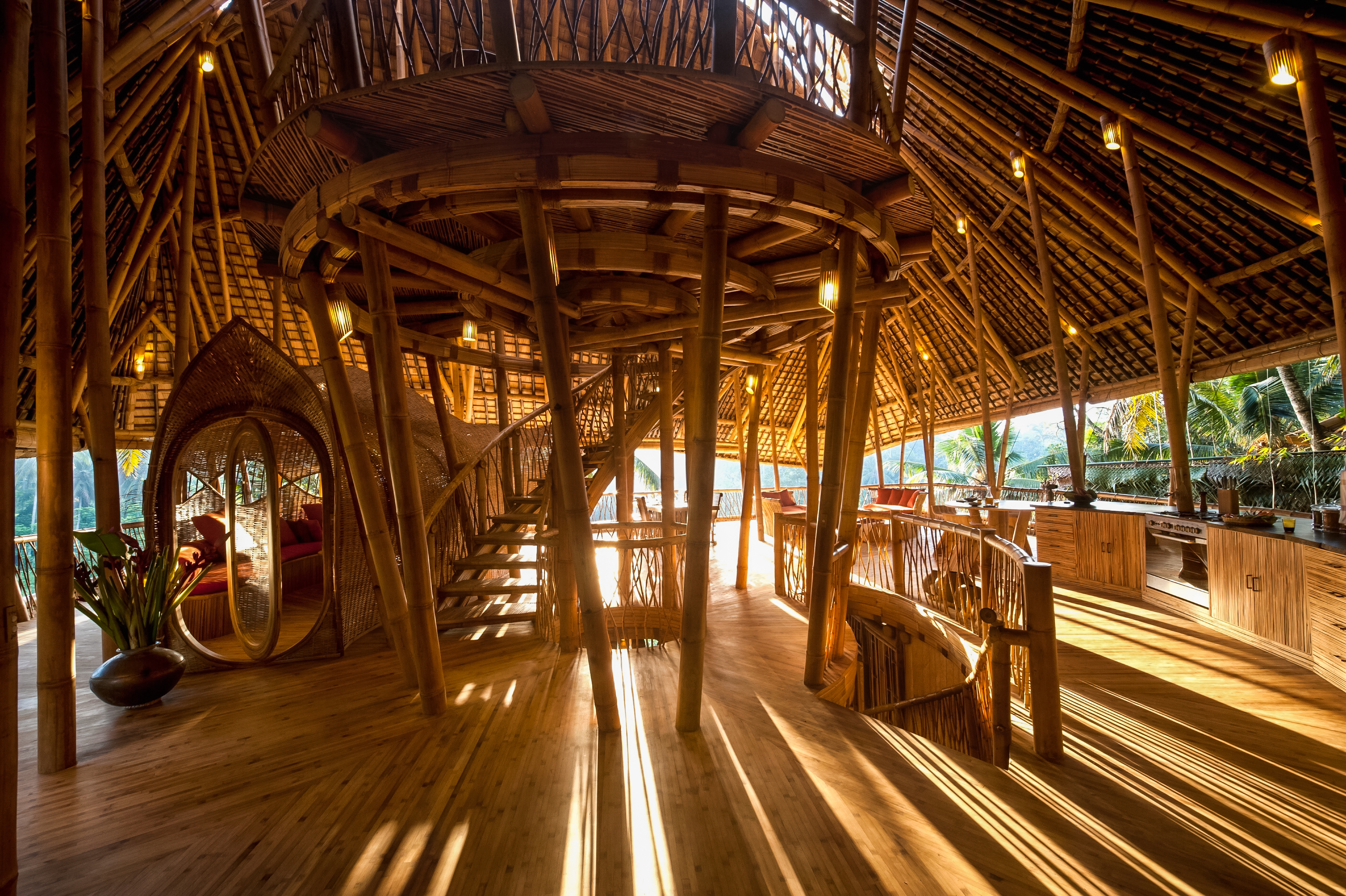 Foto Rumah Bambu