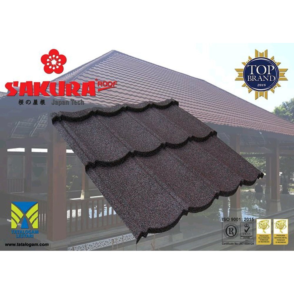 Harga Genteng Metal Pasir Sakura Roof