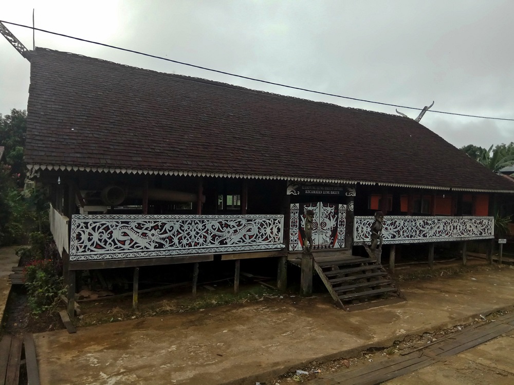 Rumah Khas Kalimantan Timur Lamin